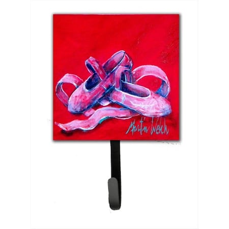 Carolines Treasures Ballet Little Slippers Leash Or Key Holder MW1039SH4